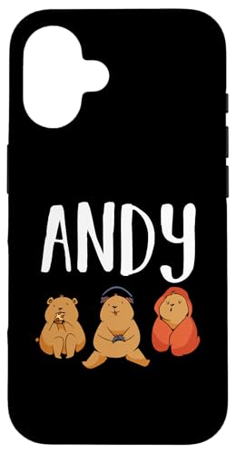 Andreas Andy Hülle für iPhone 16 Andreas Andy Hülle für iPhone 16 von Vorname Andreas Andi