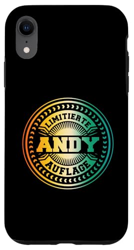 Andreas Andy Hülle für iPhone XR Andreas Andy Hülle für iPhone XR von Vorname Andreas Andi