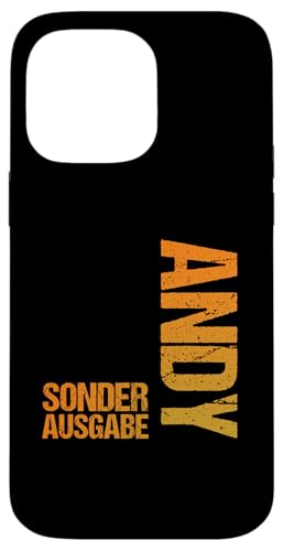 Bier Bierliebhaber Saufen Feiern Andreas Andy Hülle für iPhone 14 Pro Max von Vorname Andreas Andi