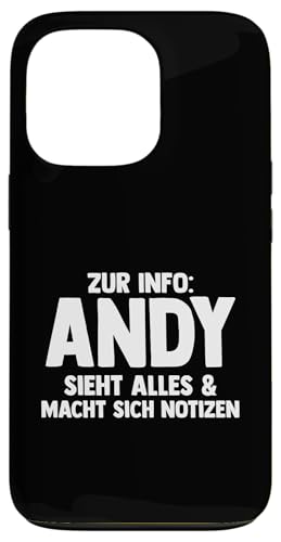 Gamer Zocker Zocken Gaming Andreas Andy Hülle für iPhone 13 Pro Gamer Zocker Zocken Gaming Andreas Andy Hülle für iPhone 13 Pro von Vorname Andreas Andi