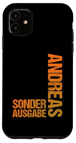 Andreas Hülle für iPhone 11 Andreas Hülle für iPhone 11 von Vorname Andreas