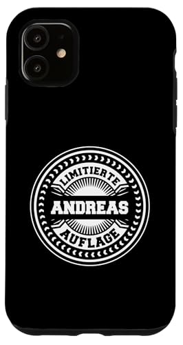 Andreas Hülle für iPhone 11 Andreas Hülle für iPhone 11 von Vorname Andreas