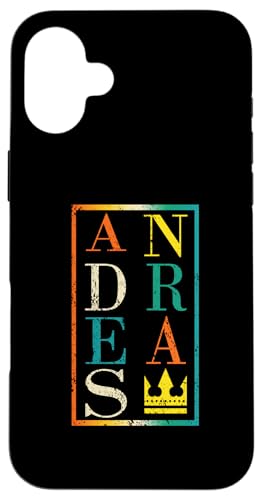 Andreas Hülle für iPhone 16 Plus Andreas Hülle für iPhone 16 Plus von Vorname Andreas