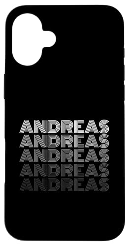 Andreas Hülle für iPhone 16 Plus Andreas Hülle für iPhone 16 Plus von Vorname Andreas