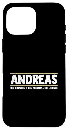 Andreas Hülle für iPhone 16 Pro Max Andreas Hülle für iPhone 16 Pro Max von Vorname Andreas