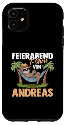 Faultier Feierabend Andreas Hülle für iPhone 11 Faultier Feierabend Andreas Hülle für iPhone 11 von Vorname Andreas