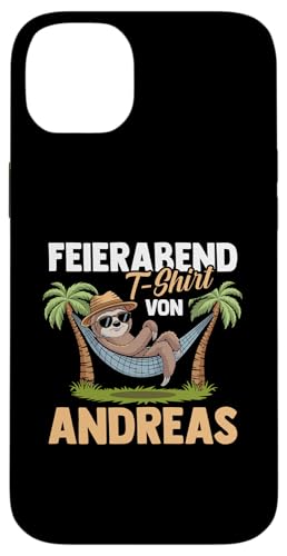 Faultier Feierabend Andreas Hülle für iPhone 14 Plus Faultier Feierabend Andreas Hülle für iPhone 14 Plus von Vorname Andreas