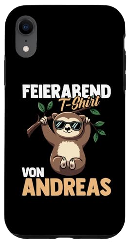 Faultier Feierabend Andreas Hülle für iPhone XR Faultier Feierabend Andreas Hülle für iPhone XR von Vorname Andreas