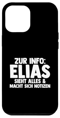 Elias Hülle für iPhone 12 Pro Max Elias Hülle für iPhone 12 Pro Max von Vorname Elias