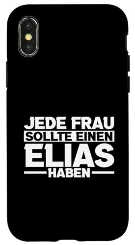 Elias Hülle für iPhone X/XS von Vorname Elias