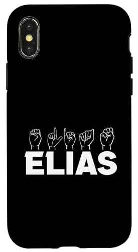 Gebärdensprache Elias Hülle für iPhone X/XS Gebärdensprache Elias Hülle für iPhone X/XS von Vorname Elias