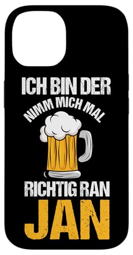 Bier Bierliebhaber Saufen Feiern Jan Hülle für iPhone 14 Bier Bierliebhaber Saufen Feiern Jan Hülle für iPhone 14 von Vorname Jan