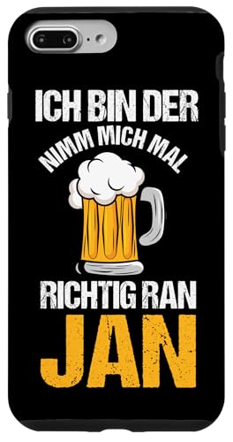 Bier Bierliebhaber Saufen Feiern Jan Hülle für iPhone 7 Plus/8 Plus Bier Bierliebhaber Saufen Feiern Jan Hülle für iPhone 7 Plus/8 Plus von Vorname Jan