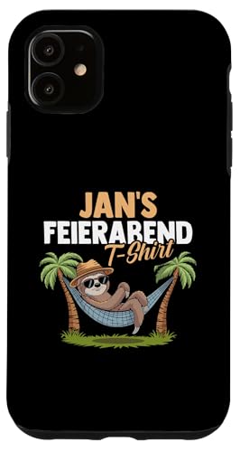 Faultier Feierabend Jan Hülle für iPhone 11 Faultier Feierabend Jan Hülle für iPhone 11 von Vorname Jan