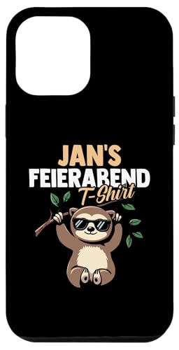 Faultier Feierabend Jan Hülle für iPhone 12 Pro Max Faultier Feierabend Jan Hülle für iPhone 12 Pro Max von Vorname Jan