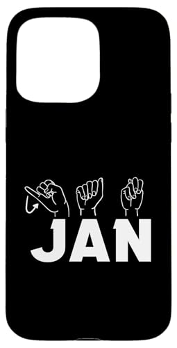 Gebärdensprache Jan Hülle für iPhone 15 Pro Max Gebärdensprache Jan Hülle für iPhone 15 Pro Max von Vorname Jan
