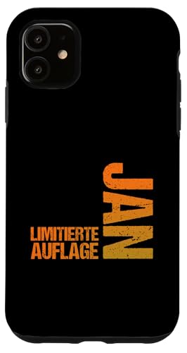 Jan Hülle für iPhone 11 von Vorname Jan