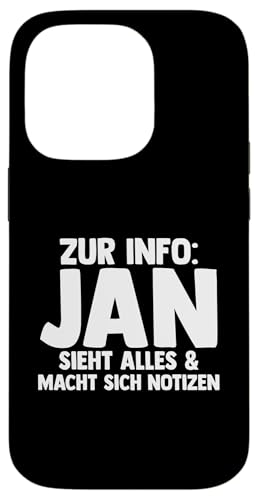 Jan Hülle für iPhone 14 Pro Jan Hülle für iPhone 14 Pro von Vorname Jan