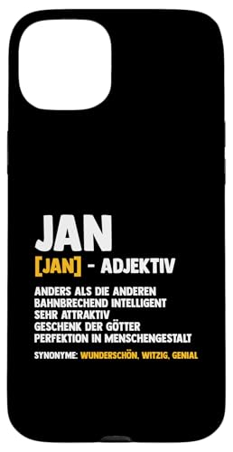 Jan Hülle für iPhone 15 Plus Jan Hülle für iPhone 15 Plus von Vorname Jan