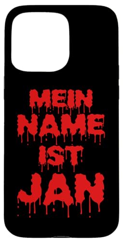 Jan Hülle für iPhone 15 Pro Max Jan Hülle für iPhone 15 Pro Max von Vorname Jan