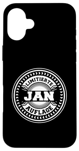 Jan Hülle für iPhone 16 Plus Jan Hülle für iPhone 16 Plus von Vorname Jan