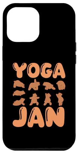 Katze Yoga Jan Hülle für iPhone 12 Pro Max Katze Yoga Jan Hülle für iPhone 12 Pro Max von Vorname Jan