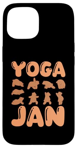 Katze Yoga Jan Hülle für iPhone 15 Katze Yoga Jan Hülle für iPhone 15 von Vorname Jan