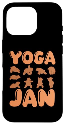 Katze Yoga Jan Hülle für iPhone 16 Pro Katze Yoga Jan Hülle für iPhone 16 Pro von Vorname Jan
