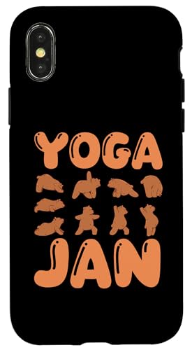 Katze Yoga Jan Hülle für iPhone X/XS Katze Yoga Jan Hülle für iPhone X/XS von Vorname Jan