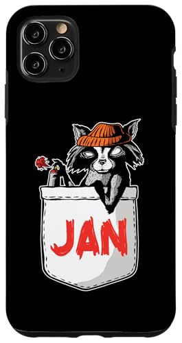 Waschbär Jan Hülle für iPhone 11 Pro Max Waschbär Jan Hülle für iPhone 11 Pro Max von Vorname Jan