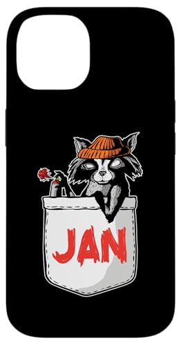 Waschbär Jan Hülle für iPhone 14 Waschbär Jan Hülle für iPhone 14 von Vorname Jan