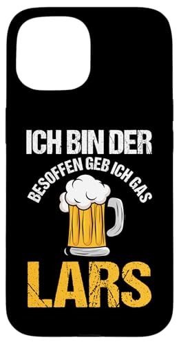 Bier Bierliebhaber Saufen Feiern Lars Hülle für iPhone 15 Bier Bierliebhaber Saufen Feiern Lars Hülle für iPhone 15 von Vorname Lars