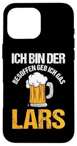 Bier Bierliebhaber Saufen Feiern Lars Hülle für iPhone 16 Pro Max Bier Bierliebhaber Saufen Feiern Lars Hülle für iPhone 16 Pro Max von Vorname Lars