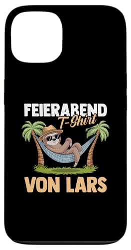 Faultier Feierabend Lars Hülle für iPhone 13 von Vorname Lars