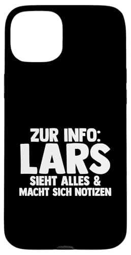 Lars Hülle für iPhone 15 Plus Lars Hülle für iPhone 15 Plus von Vorname Lars