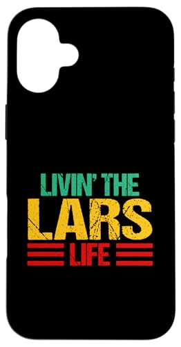 Lars Hülle für iPhone 16 Plus von Vorname Lars