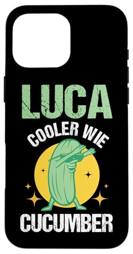 Bier Bierliebhaber Saufen Feiern Luca Hülle für iPhone 16 Pro Max Bier Bierliebhaber Saufen Feiern Luca Hülle für iPhone 16 Pro Max von Vorname Luca