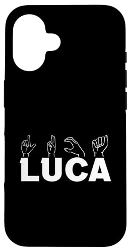 Gebärdensprache Luca Hülle für iPhone 16 Gebärdensprache Luca Hülle für iPhone 16 von Vorname Luca