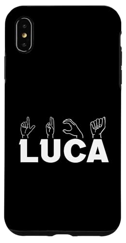 Gebärdensprache Luca Hülle für iPhone XS Max Gebärdensprache Luca Hülle für iPhone XS Max von Vorname Luca