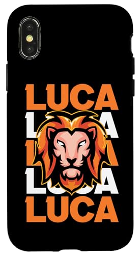 Löwe Luca Hülle für iPhone X/XS Löwe Luca Hülle für iPhone X/XS von Vorname Luca