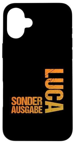 Luca Hülle für iPhone 16 Plus Luca Hülle für iPhone 16 Plus von Vorname Luca