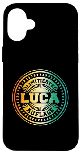 Luca Hülle für iPhone 16 Plus Luca Hülle für iPhone 16 Plus von Vorname Luca