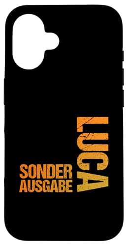 Luca Hülle für iPhone 16 Luca Hülle für iPhone 16 von Vorname Luca