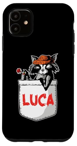 Waschbär Luca Hülle für iPhone 11 Waschbär Luca Hülle für iPhone 11 von Vorname Luca