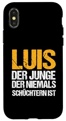 Bier Bierliebhaber Saufen Feiern Luis Hülle für iPhone X/XS Bier Bierliebhaber Saufen Feiern Luis Hülle für iPhone X/XS von Vorname Luis