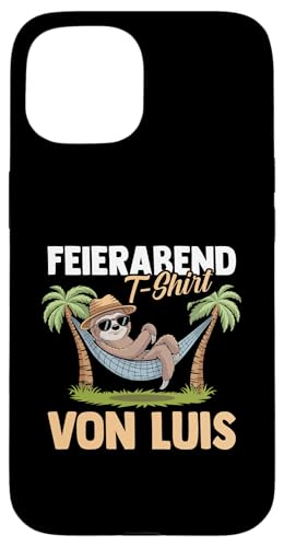 Faultier Feierabend Luis Hülle für iPhone 15 Faultier Feierabend Luis Hülle für iPhone 15 von Vorname Luis