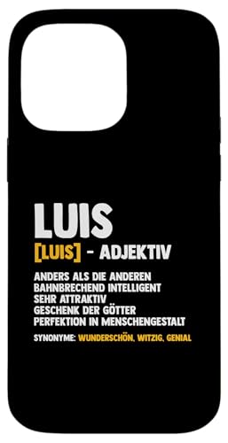 Luis Hülle für iPhone 14 Pro Max Luis Hülle für iPhone 14 Pro Max von Vorname Luis