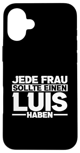 Luis Hülle für iPhone 16 Plus Luis Hülle für iPhone 16 Plus von Vorname Luis