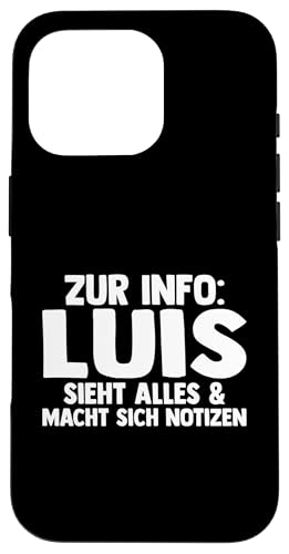 Luis Hülle für iPhone 16 Pro Luis Hülle für iPhone 16 Pro von Vorname Luis