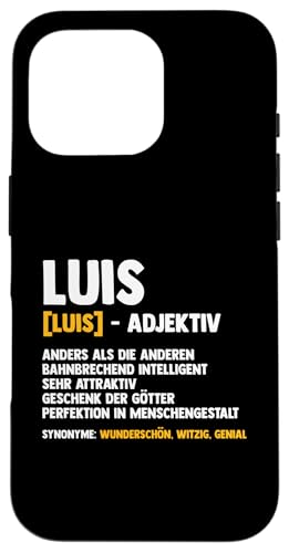 Luis Hülle für iPhone 16 Pro Luis Hülle für iPhone 16 Pro von Vorname Luis